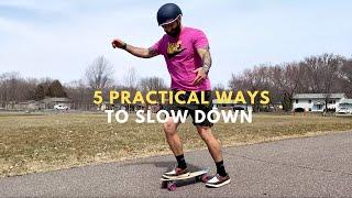 5 Ways to Slow Down on your Penny Board (For Beginners)