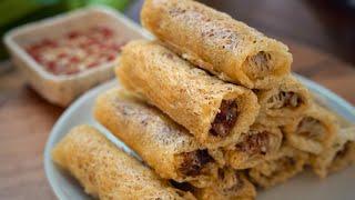 Crunchy & Delicious: How To Make Vietnamese Egg Rolls!