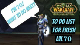 Топ 6 первоочередных дел по достижению 70-го уровня! WoW Burning Crusade (TBC)