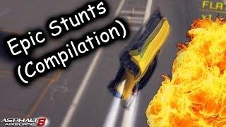 Asphalt 8 | Epic Stunts (Compilation) #2