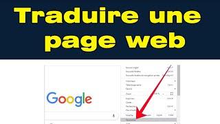 Comment traduire une page web avec Google Chrome