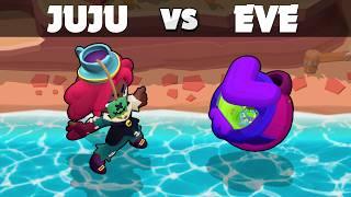 JUJU vs EVE ⭐ Nuevo Brawler