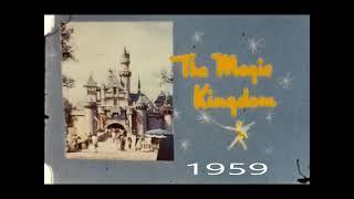 Vintage Disneyland Magic Kingdom 1959 Anaheim. Retro Disney