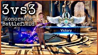 L2R 09-07-2020 3vs3 Honorable Battlefield Lionna (Asia) Server. Mystic Muse Gameplay