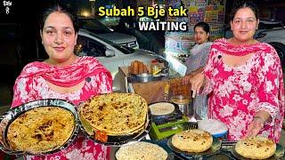 Punjab's No 1 LATE NIGHT 3 Am Desi Ghee Punjabi Nashta  Street Food India