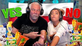 Trying Polish Snacks & Candies With My Dad