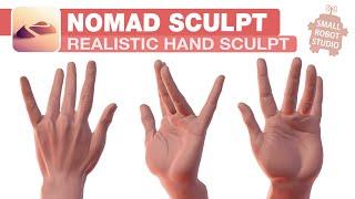 Nomad Sculpt: Hands Step by Step