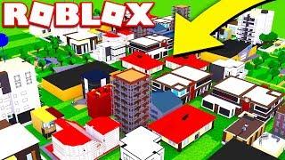 ROBLOX CITY SIMULATOR! *BUILDING WORLD'S MOST EXPENSIVE CITY*