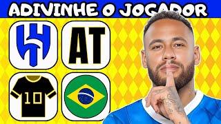 QUIZ de futebol ADIVINHE O JOGADOR PELO TIME + NÚMERO + PAÍS + POSIÇÃO fut tv quiz