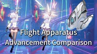 New Relic Flight Apparatus Advancement Comparison. Battle Pass Relic #toweroffantasyglobal  4.0