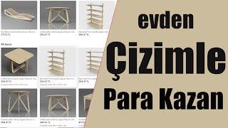 Çizim Yaparak Para Kazanma | Evden Proje Çizimi Yaparak Yurtdışına Çalışın! | Evden Çizim