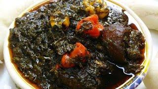 Delicious eru and water fufu recipe |Cameroonian dishes