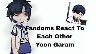 ||Fandoms react To each other|| A Sense of amusement||Yoon garam|| WIP