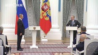 Гендиректор Эрмитажа - Путину: "Большое спасибо за то, что опять отстояли Пальмиру"