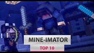  THE BEST  TOP 10 MINE-IMATOR INTRO TEMPLATES MINECRAFT ANIMATIONS