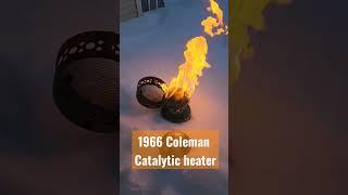 Vintage 1966 Coleman 511 Catalytic heater