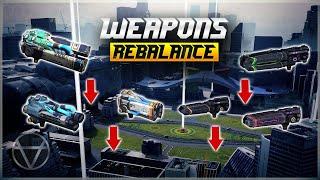 [WR]  More Rebalance – Cryogenic Rockets & Energy Shotguns | War Robots