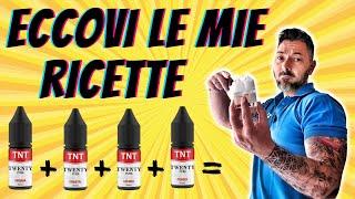 RICETTE per fare i liquidi con aromi - TWENTY PURE di TNT VAPE