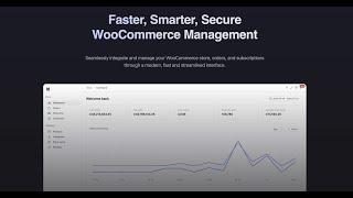 Introducing WooBase - Faster, Smarter, Secure WooCommerce Dashboard