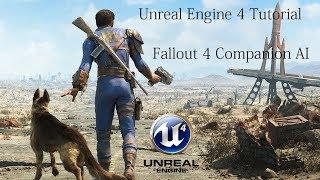 UE4 Tutorial | "Fallout 4 Companion" AI | #1 | Make the AI Follow the Player