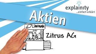 Aktien einfach erklärt (explainity® Erklärvideo)