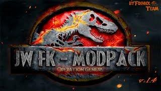 Jurassic Park: Operation Genesis обзор на мод "Fallen Kingdom"