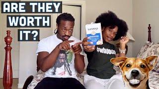 WE TRIED LUMINEUX ORAL ESSENTIALS TEETH WHITENING STRIPS | 21 DAY REVIEW