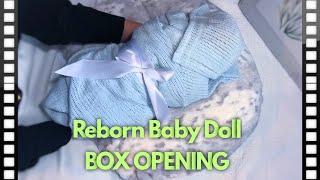 REBORN BABY BOX OPENING ~ Lanny by Olga Auer by Amazing Russian Prototype Artist Anastasia Bochkova