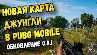 НОВАЯ КАРТА ДЖУНГЛИ В PUBG MOBILE. ОБНОВЛЕНИЕ 0.8.1. КАРТА SANHOK В PUBG MOBILE TIMI