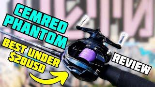 Under $20? Cemreo Phantom BFS Reel Review #ultralightfishing #bfsfishing #troutfishing