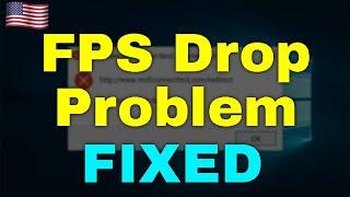 How to Fix FPS Drop Windows 11