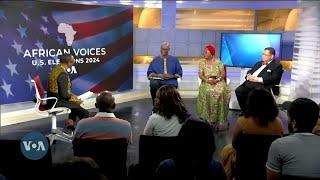 US and African leaders discuss race to White House during VOA town hall