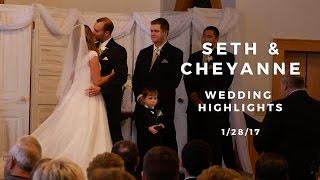 Seth and Cheyanne Wedding Highlights - Winter Wedding at The Franklin
