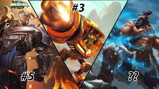 Top 5 Best tanks in Season 7 Paladins- Patch 7.2