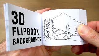 How to make 3D FLIPBOOK BACKGROUNDS (Parallax Effect)