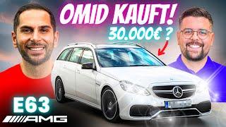 OMID KAUFT️Unfassbarer Trick beim VerhandelnE63 vom AMG Motorenbauer persönlich 