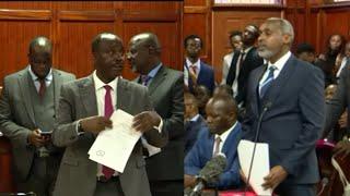 ''RELAX, DON'T RUN AWAY,'' DRAMA AS LAWYER DANSTAN OMARI CROSS-EXAMINE IPOA INVESTIGATOR IN COURT.