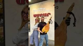 У нас новый краш! Это хамонерия AMBAR на Пароняна, 6 #armenia #хамон #ереван #food