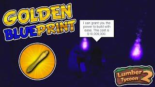 How to Get The GOLDEN BLUEPRINT  in Lumber Tycoon 2 - ROBLOX