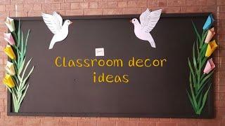 Classroom decor ideas /Softboard decoration