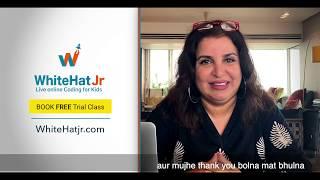 Farah Khan - Why I Teach My Kids Coding At WhiteHat Jr