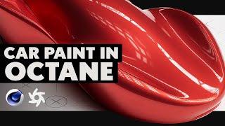 Create Stunning Car Paint Materials In Cinema 4D And Octane