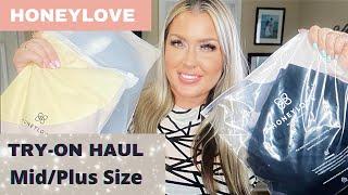 HONEYLOVE MID/PLUS SIZE HAUL | NEW TO HONEYLOVE | HOTMESS MOMMA VLOGS