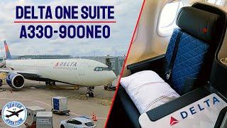 DELTA ONE SUITES from PARIS to ATLANTA on A330-900neo - Detailed REVIEW