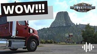 WYOMING DLC CINEMATIC SHOWCASE!!! | All 10 Viewpoints!! | American Truck Simulator (ATS) Wyoming DLC