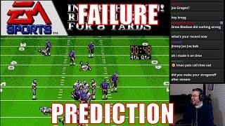 Madden 94 Kreyg Predicts His Own FAIL!!!