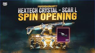 322 Materials   | HexTech Crystal Scar-L |  PUBG MOBILE