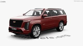 Cadillac Escalade V 2025 3D model by 3DModels.org