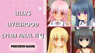 Preview Game Lilia's Livelihood [v1.08 Final Fix] ONLY For PC Gameplay  Dub English