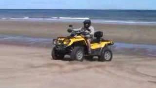 Outlander at the beach